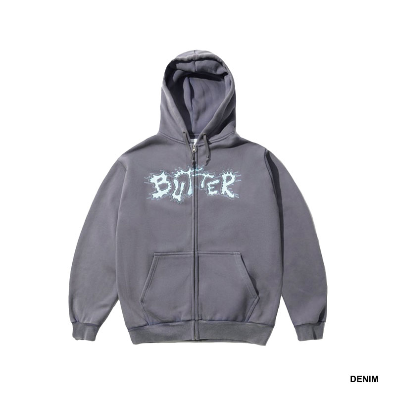 Butter Goods(バターグッズ)/ Eruption Zip-Thru Hood -2COLOR-