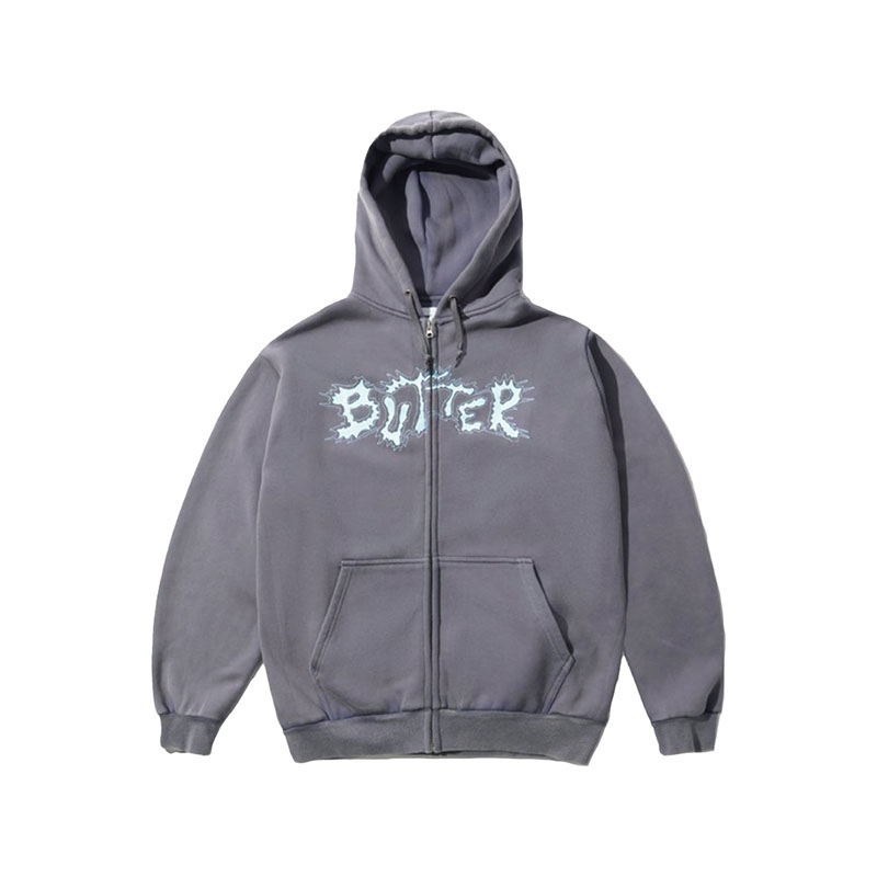 Butter Goods(バターグッズ)/ Eruption Zip-Thru Hood -2COLOR-(DENIM)