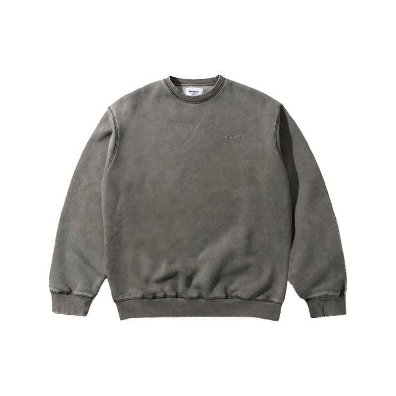 Butter Goods(バターグッズ)/ Alpine Crewneck -2COLOR-(BLACK)