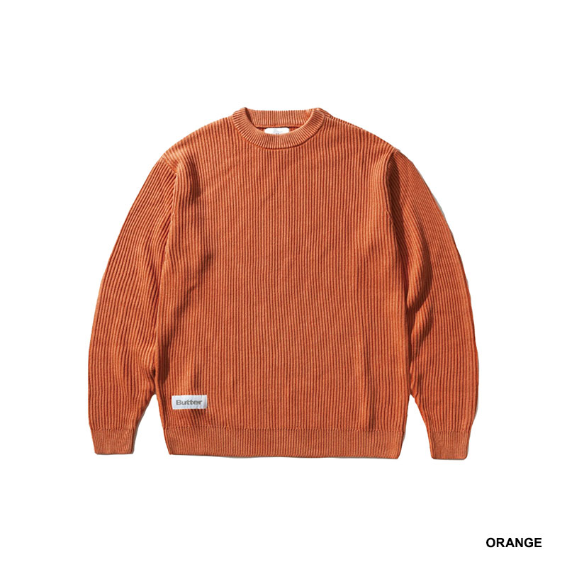 Butter Goods(バターグッズ)/ Bleach Knit Sweater -2COLOR-
