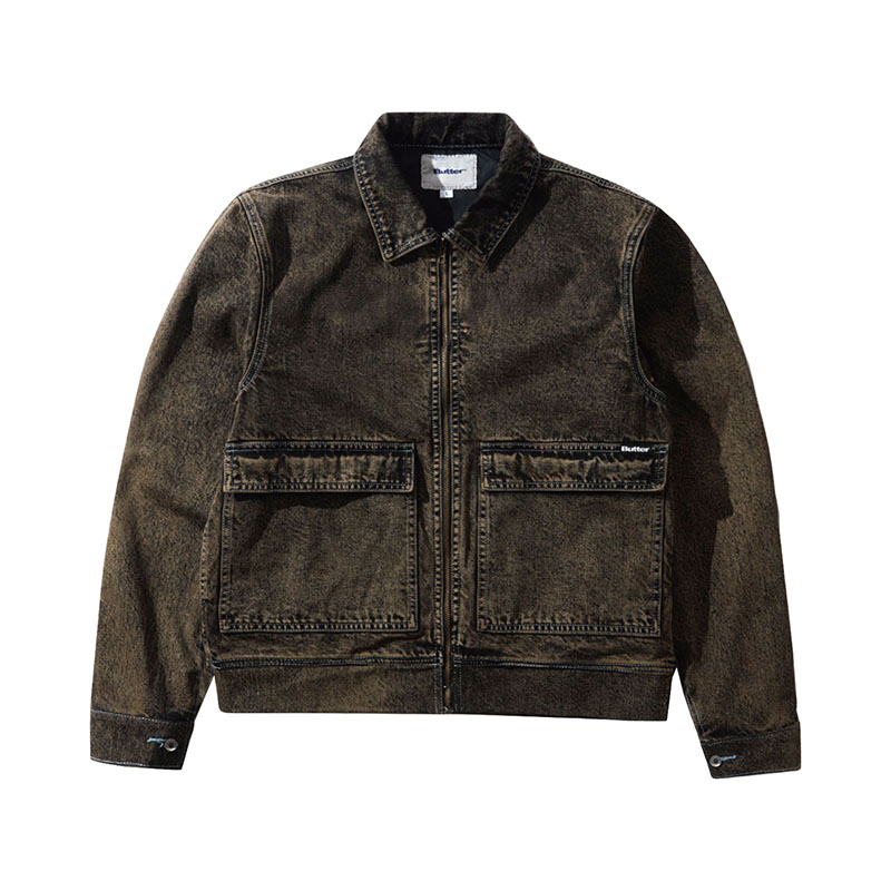 Butter Goods(バターグッズ)/ Bronco Denim Jacket -BROWN-