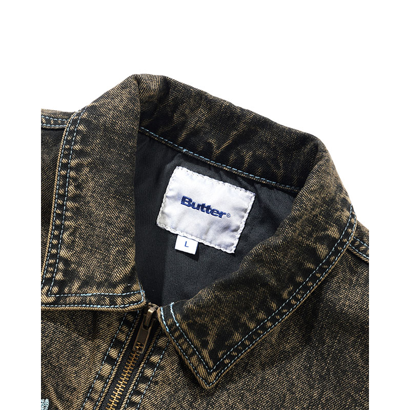 Butter Goods(バターグッズ)/ Bronco Denim Jacket -BROWN-