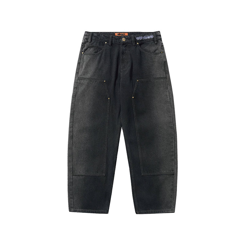 Butter Goods(バターグッズ)/ Bronco Denim Jeans -3COLOR-(W.BLACK)