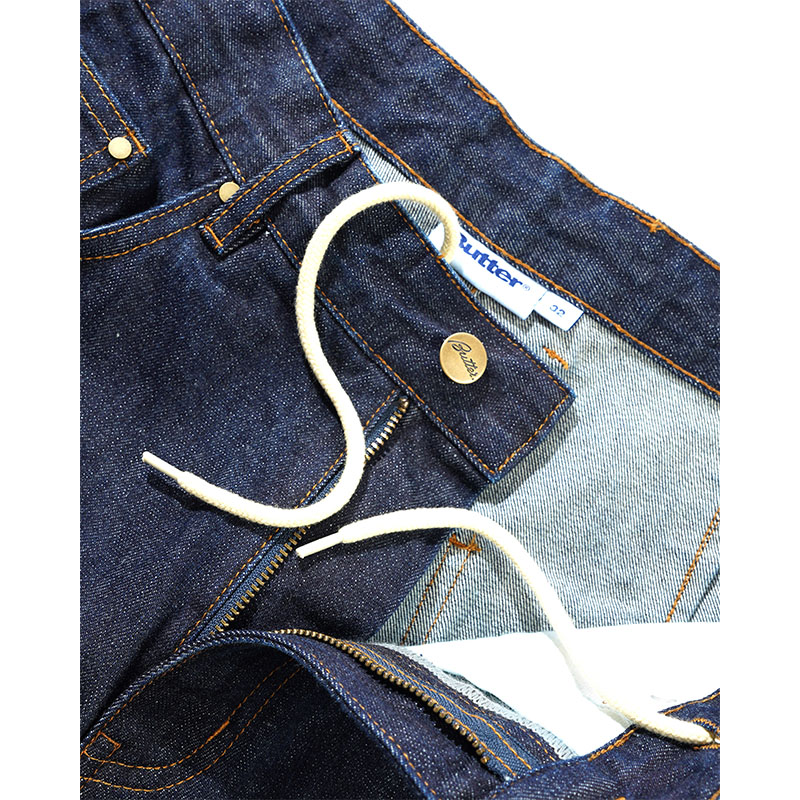 Butter Goods(バターグッズ)/ Wide Cut Denim Jeans -INDIGO-