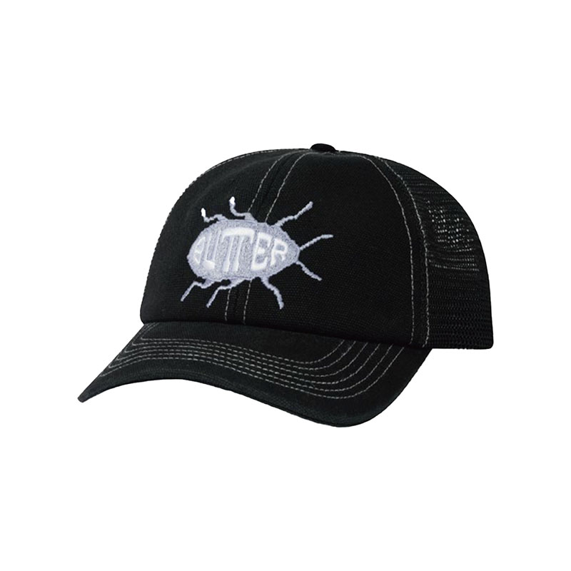 Butter Goods(バターグッズ)/ Roach Trucker Cap -3COLOR-(BLACK)