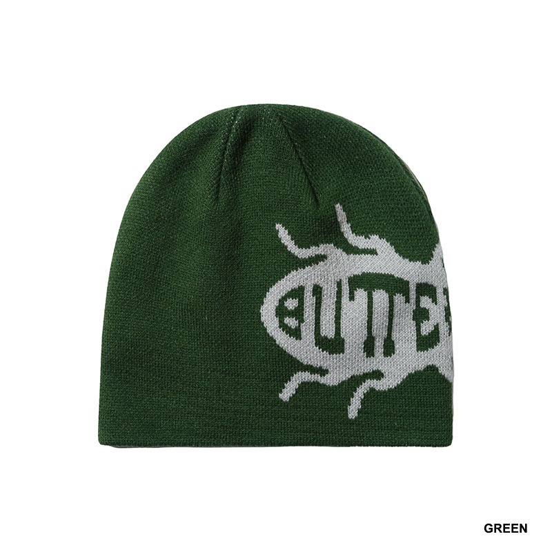 Butter Goods(バターグッズ)/ Rouch Skully Beanie -3COLOR-