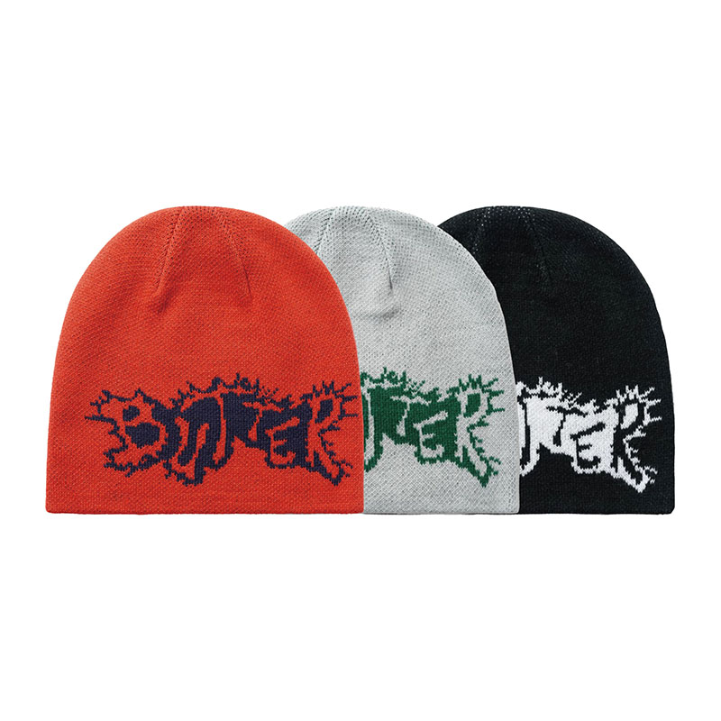 Butter Goods(バターグッズ)/ Eruption Skully Beanie -3COLOR-
