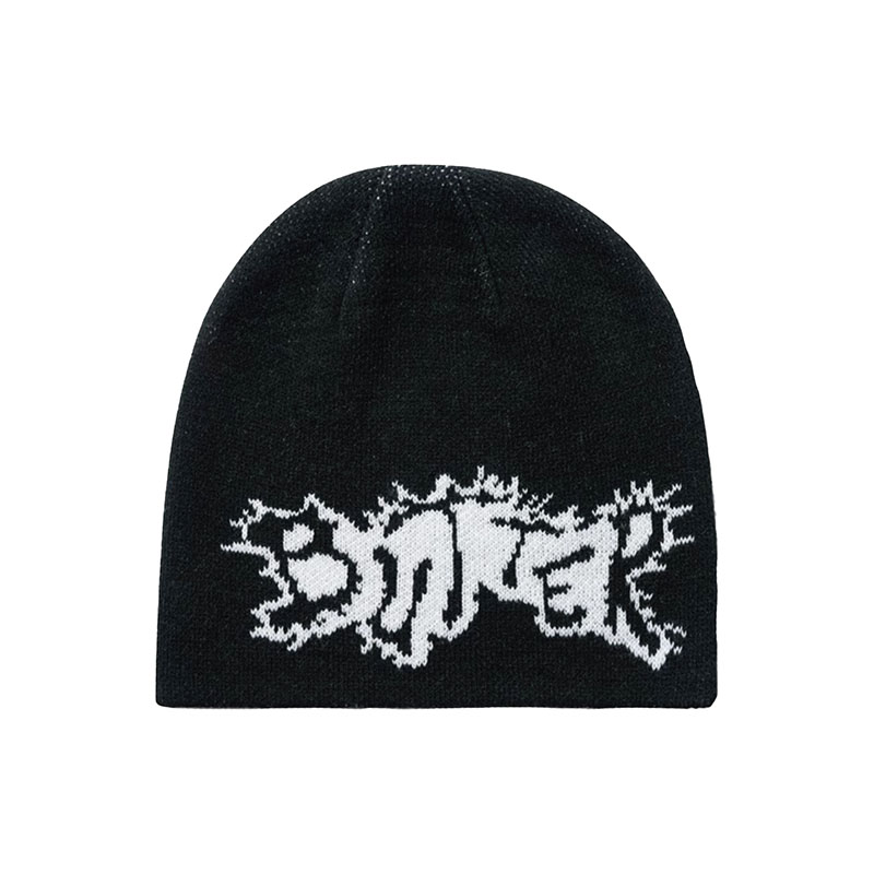 Butter Goods(バターグッズ)/ Eruption Skully Beanie -3COLOR-(BLACK)