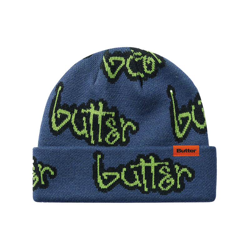 Butter Goods(バターグッズ)/ Connection Beanie -3COLOR-(NAVY)