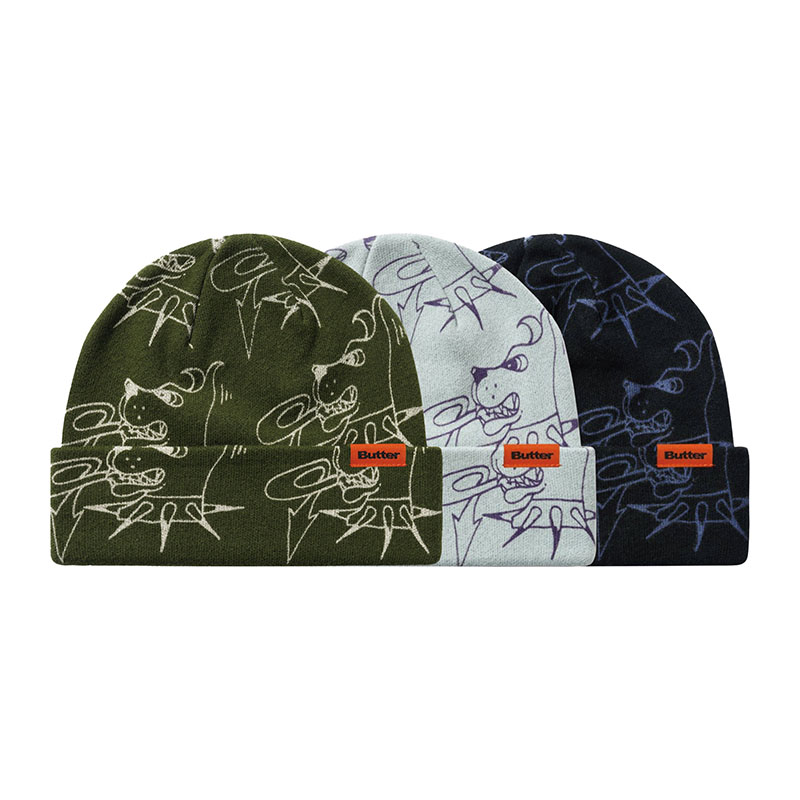 Butter Goods(バターグッズ)/ Canine Beanie -3COLOR-