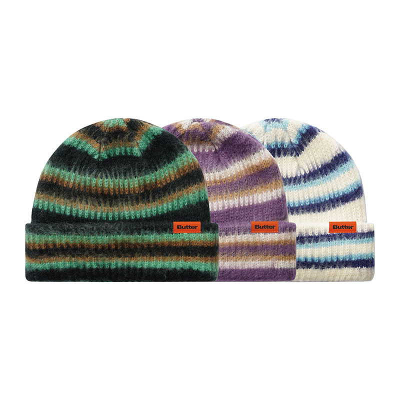 Butter Goods(バターグッズ)/ Swipe Beanie -3COLOR-