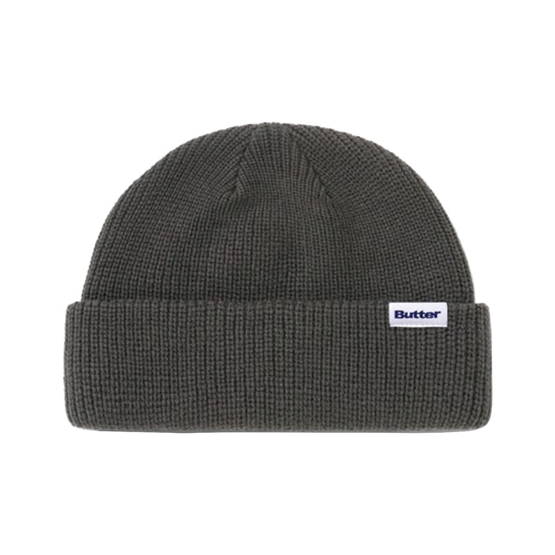 Butter Goods(バターグッズ)/ Wharfie Beanie -2COLOR-(CHARCOAL)