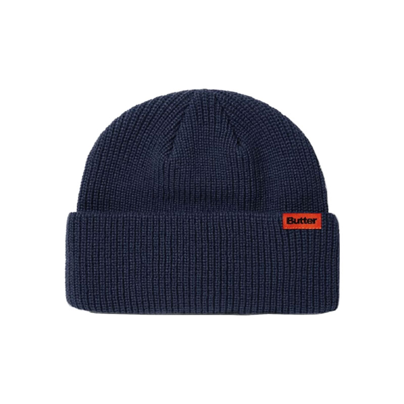 Butter Goods(バターグッズ)/ Tall Wharfie Beanie -4COLOR-(NAVY)