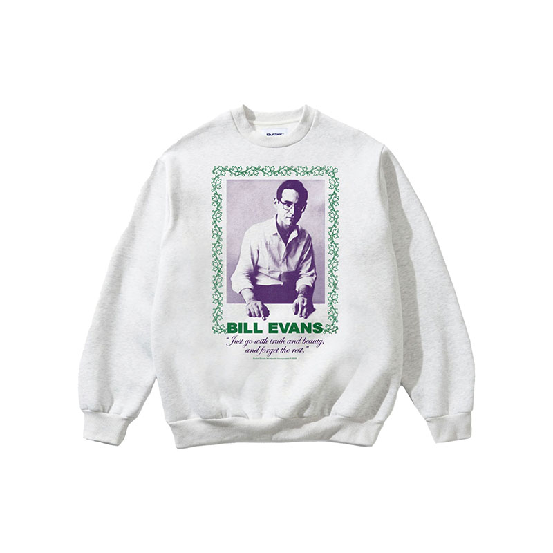 Butter Goods(バターグッズ)/ Truth & Beauty Crewneck -2COLOR-(ASH)