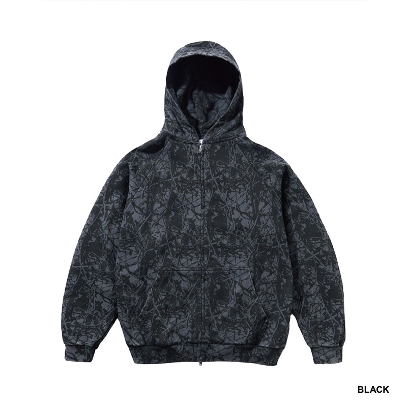 Butter Goods(バターグッズ)/ Woods Camo Zip-Thru Hood -2COLOR-