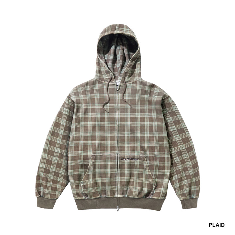 Butter Goods(バターグッズ)/ Waffle Zip-Thru Hood -2.COLOR-