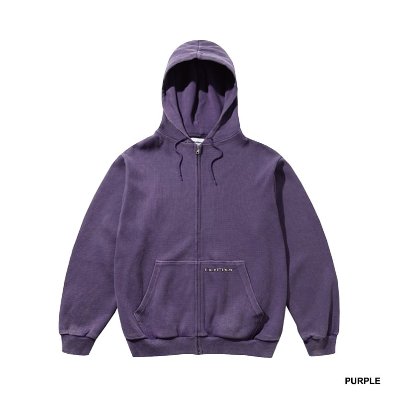 Butter Goods(バターグッズ)/ Waffle Zip-Thru Hood -2.COLOR-