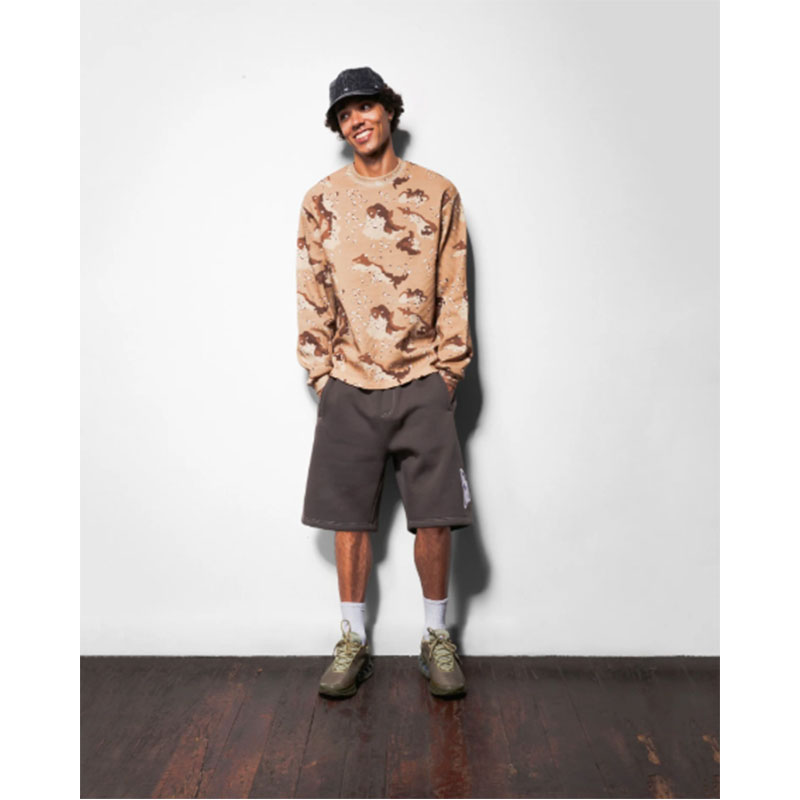 Butter Goods(バターグッズ)/ Waffle L/S Tee -DEDERT CAMO-