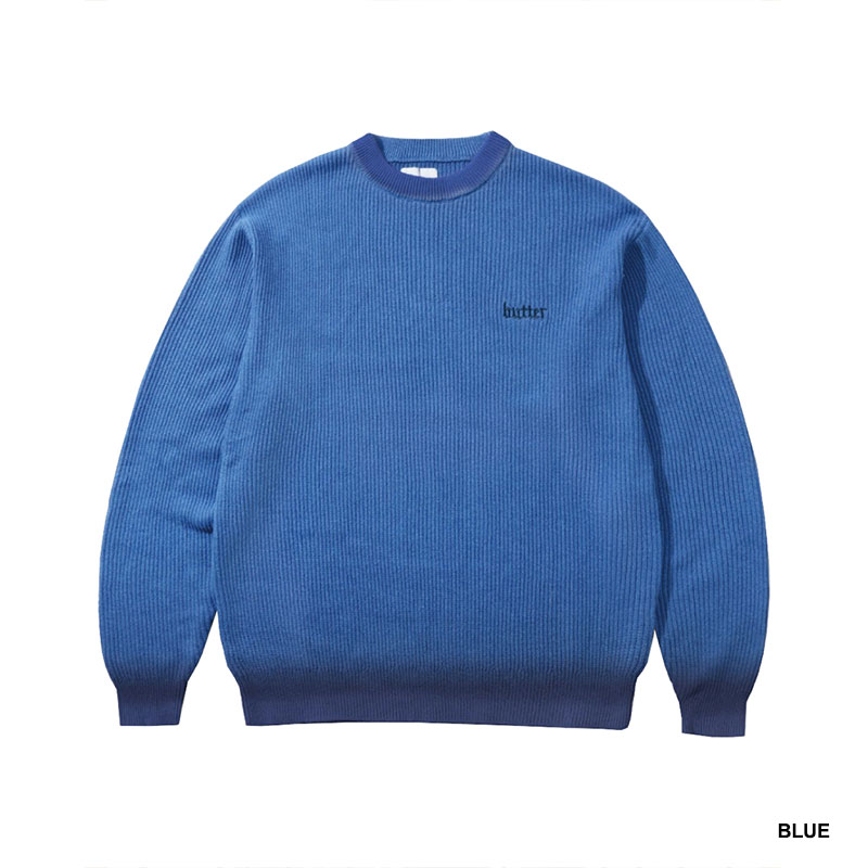 Butter Goods(バターグッズ)/ Fade Knit Sweater -2COLOR-