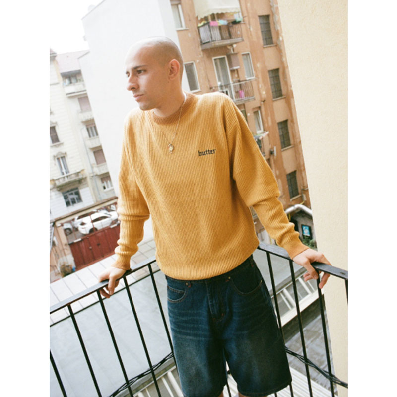 Butter Goods(バターグッズ)/ Fade Knit Sweater -2COLOR-