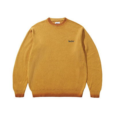 Butter Goods(バターグッズ)/ Fade Knit Sweater -2COLOR-