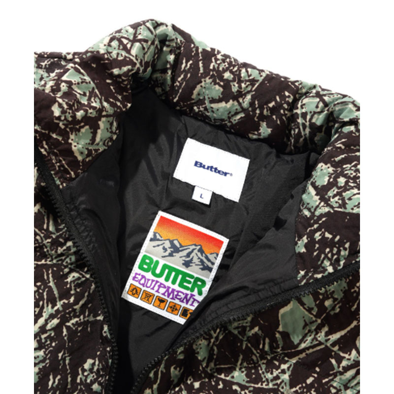Butter Goods(バターグッズ)/ Endure Puffer Jacket -CAMO-