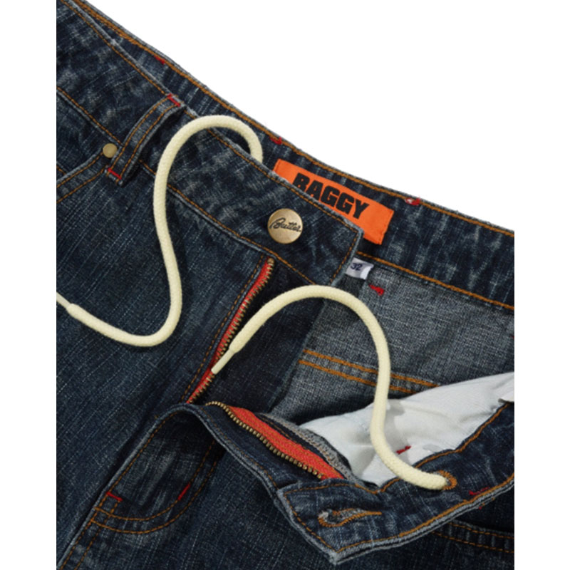 Butter Goods(バターグッズ)/ Blotch Denim Jeans -NAVY-
