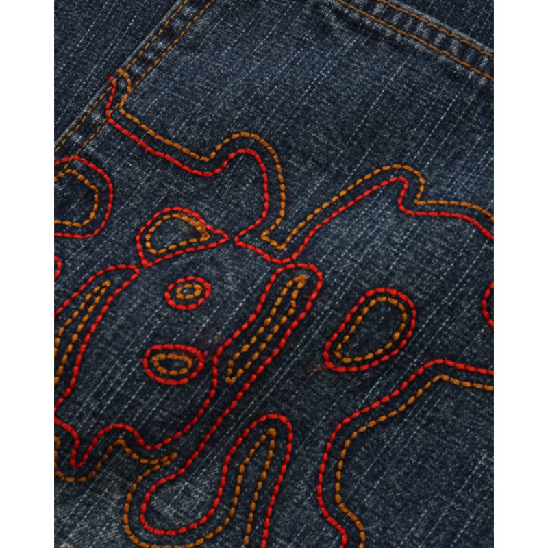 Butter Goods(バターグッズ)/ Blotch Denim Jeans -NAVY-