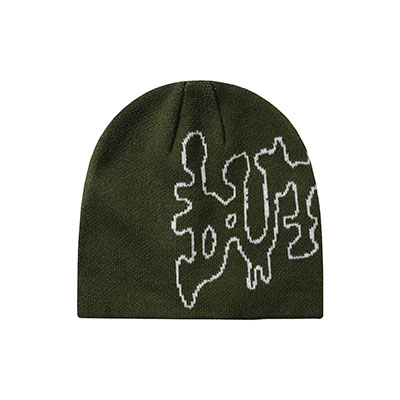 Butter Goods(バターグッズ)/ Blotch Skully Beanie -2COLOR-