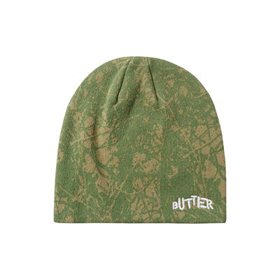 Butter Goods(バターグッズ)/ Woods Camo Skully Beanie -3COLOR-