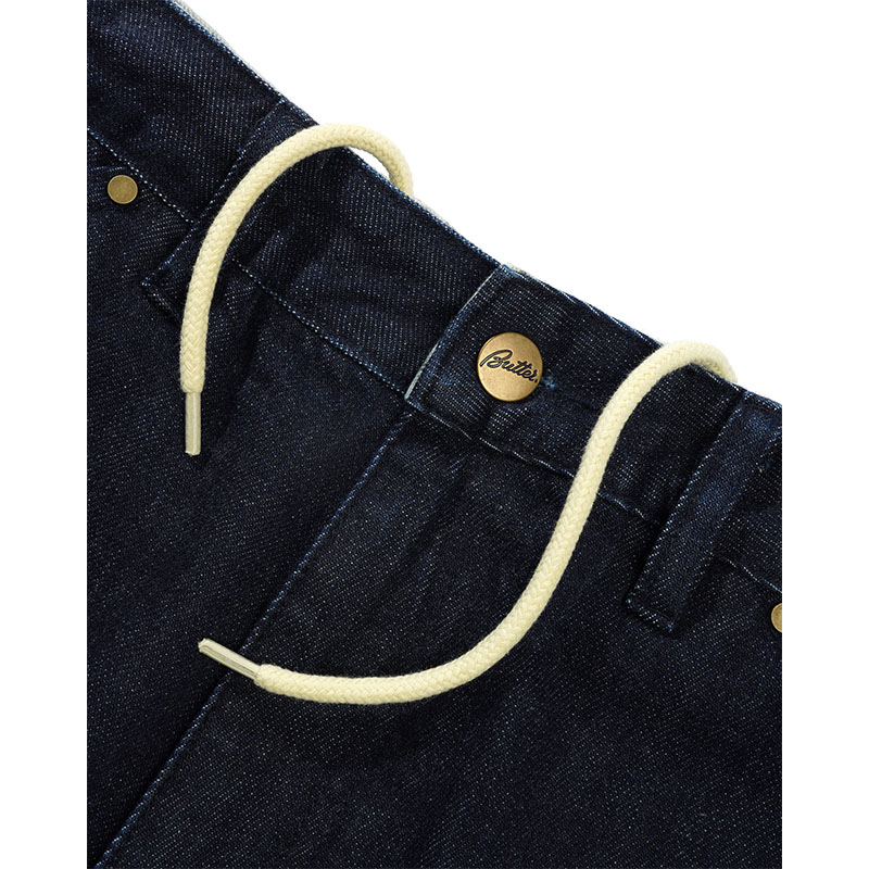 Butter Goods(バターグッズ)/ Trim Denim Jeans -RINSED INDIGO-