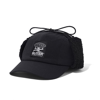 Butter Goods(バターグッズ)/ Terrain Ski 4 Panel Cap -BLACK-