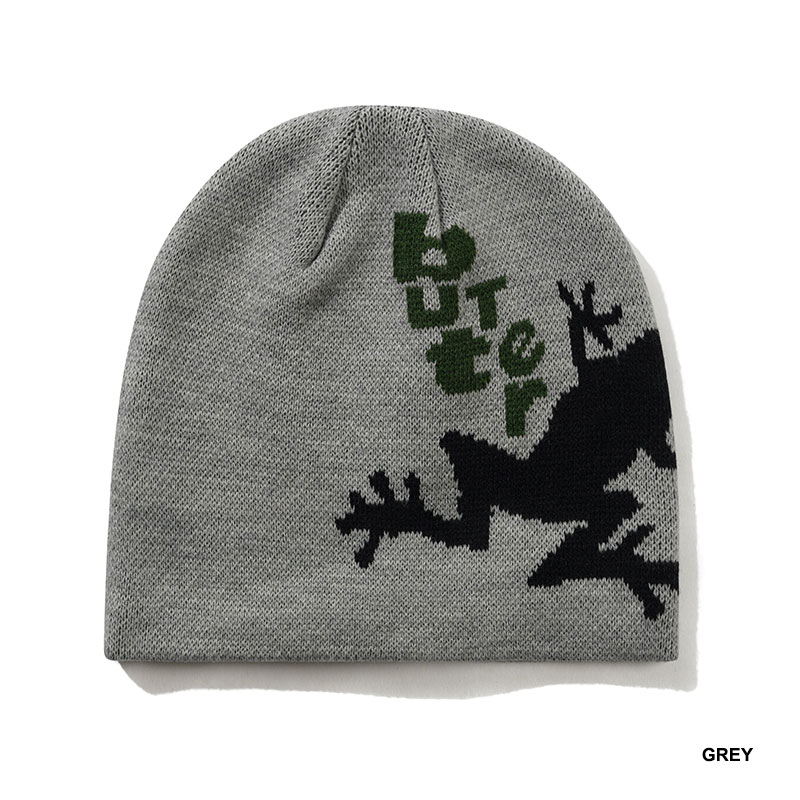 Butter Goods(バターグッズ)/ Croaker Skully Beanie -3COLOR-
