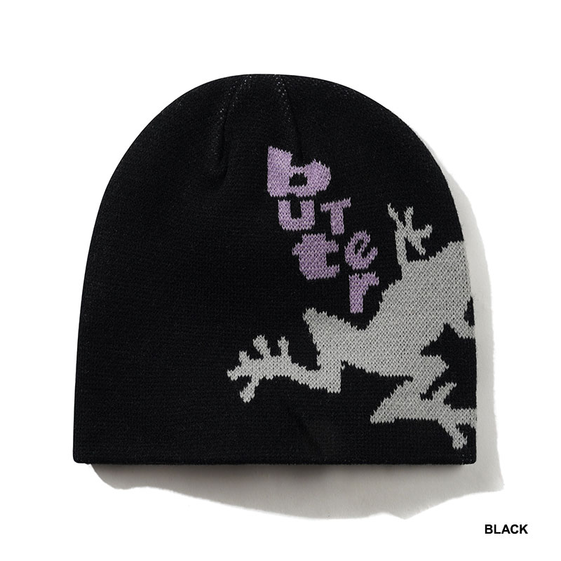 Butter Goods(バターグッズ)/ Croaker Skully Beanie -3COLOR-