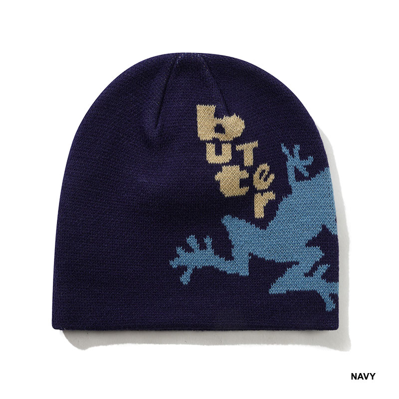 Butter Goods(バターグッズ)/ Croaker Skully Beanie -3COLOR-