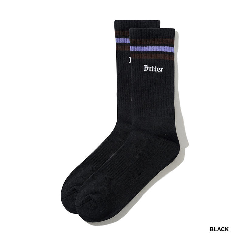 Butter Goods(バターグッズ)/ Stripe Socks -3COLOR-