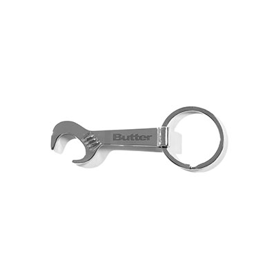 Butter Goods(バターグッズ)/ Workshop Key Chain -SILVER-