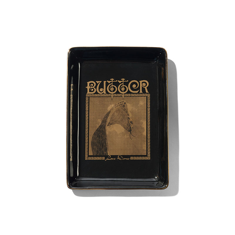 Butter Goods(バターグッズ)/ Love Dance Ceramic Tray -BLACK-