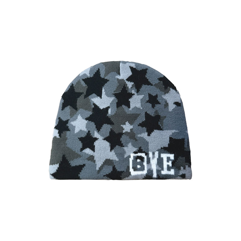 BYE JEREMY(バイジェレミー)/ Constellation Beanie -GREY-