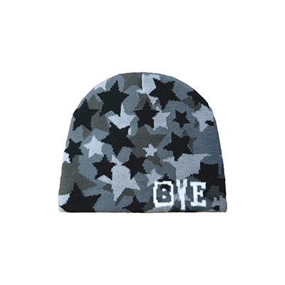 BYE JEREMY(バイジェレミー)/ Constellation Beanie -GREY-