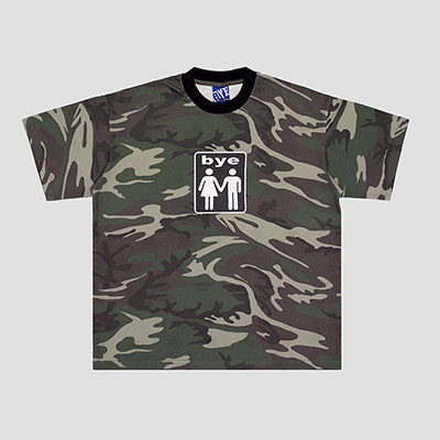 BYE JEREMY(バイジェレミー)/ Couple Tee -CAMO-