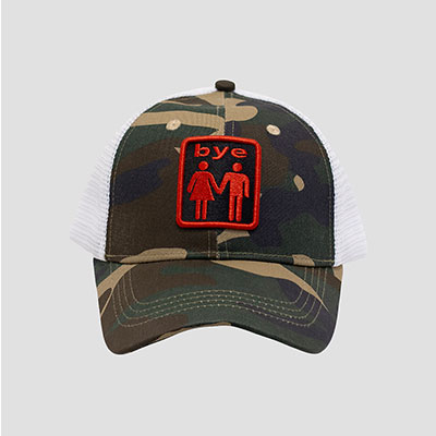 BYE JEREMY(バイジェレミー)/ Couple Trucker -CAMO-