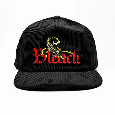 BLEACH USA(ブリーチ)/ PINCH CORDUROY HAT -BLACK-