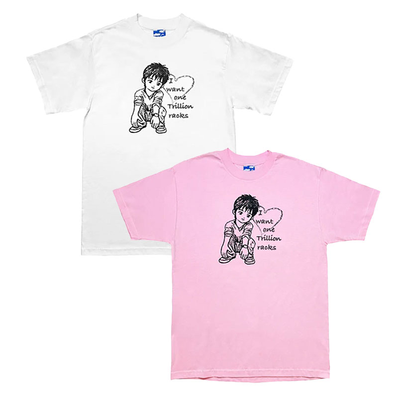 BLEACH USA(ブリーチ)/ One Trillion Racks T-Shirt -2COLOR-