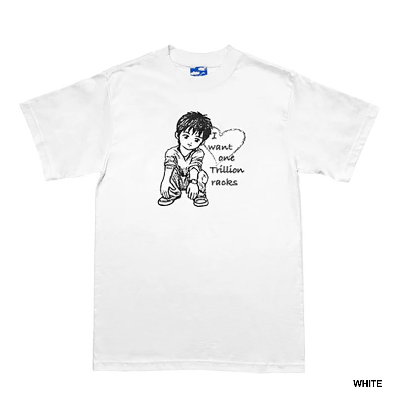 BLEACH USA(ブリーチ)/ One Trillion Racks T-Shirt -2COLOR-