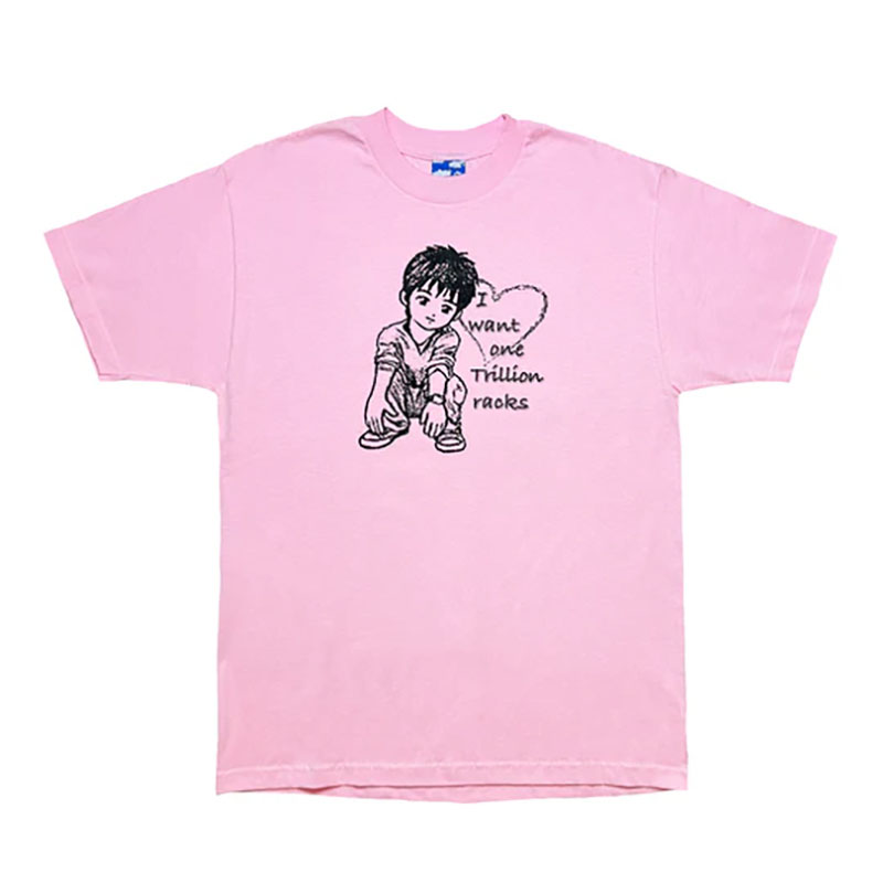 BLEACH USA(ブリーチ)/ One Trillion Racks T-Shirt -2COLOR-(PINK)