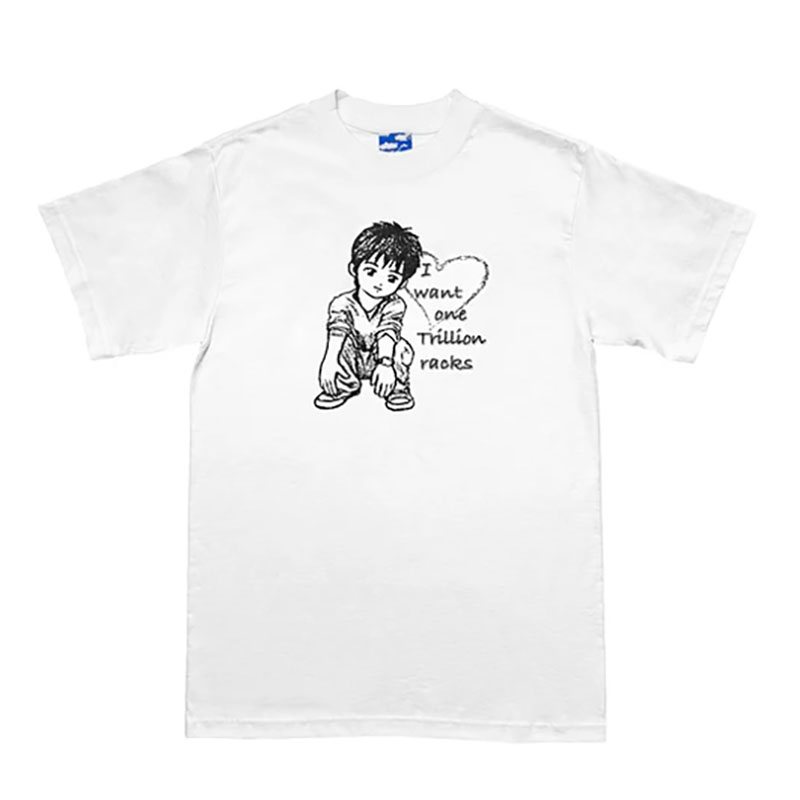 BLEACH USA(ブリーチ)/ One Trillion Racks T-Shirt -2COLOR-(WHITE)
