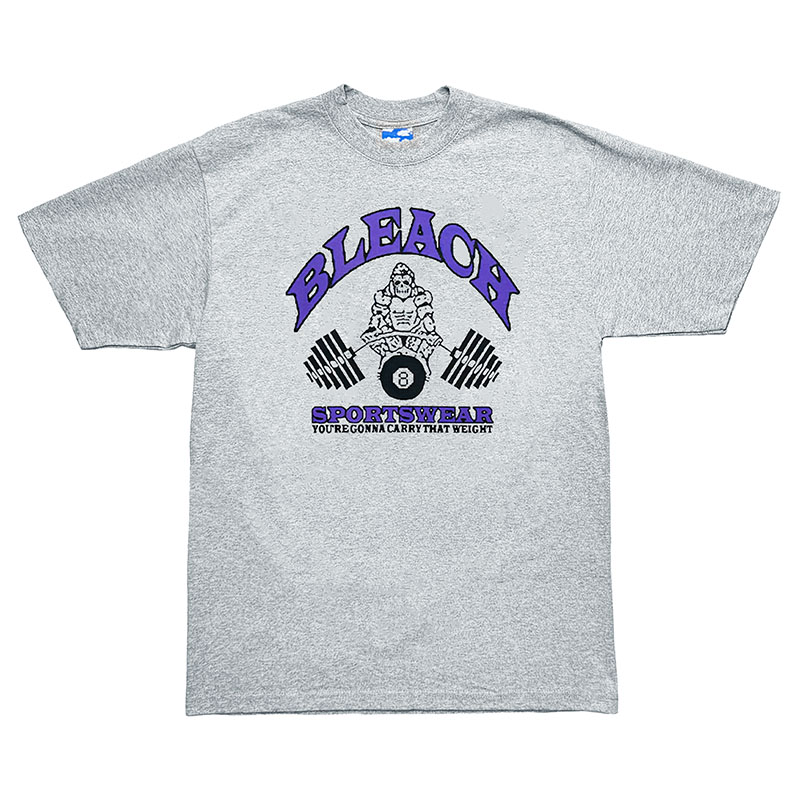 BLEACH USA(ブリーチ)/ HEAVYWEIGHT T-SHIRT -2COLOR-(ASH)