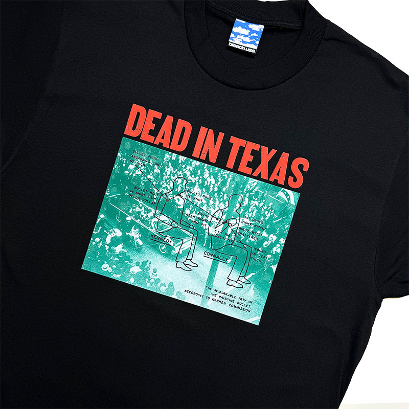 BLEACH USA(ブリーチ)/ DEAD IN TEXAS T-SHIRT -2COLOR-