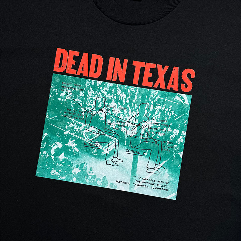 BLEACH USA(ブリーチ)/ DEAD IN TEXAS T-SHIRT -2COLOR-